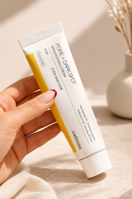 Celimax Pore and Dark Spot Brightening Cream jar