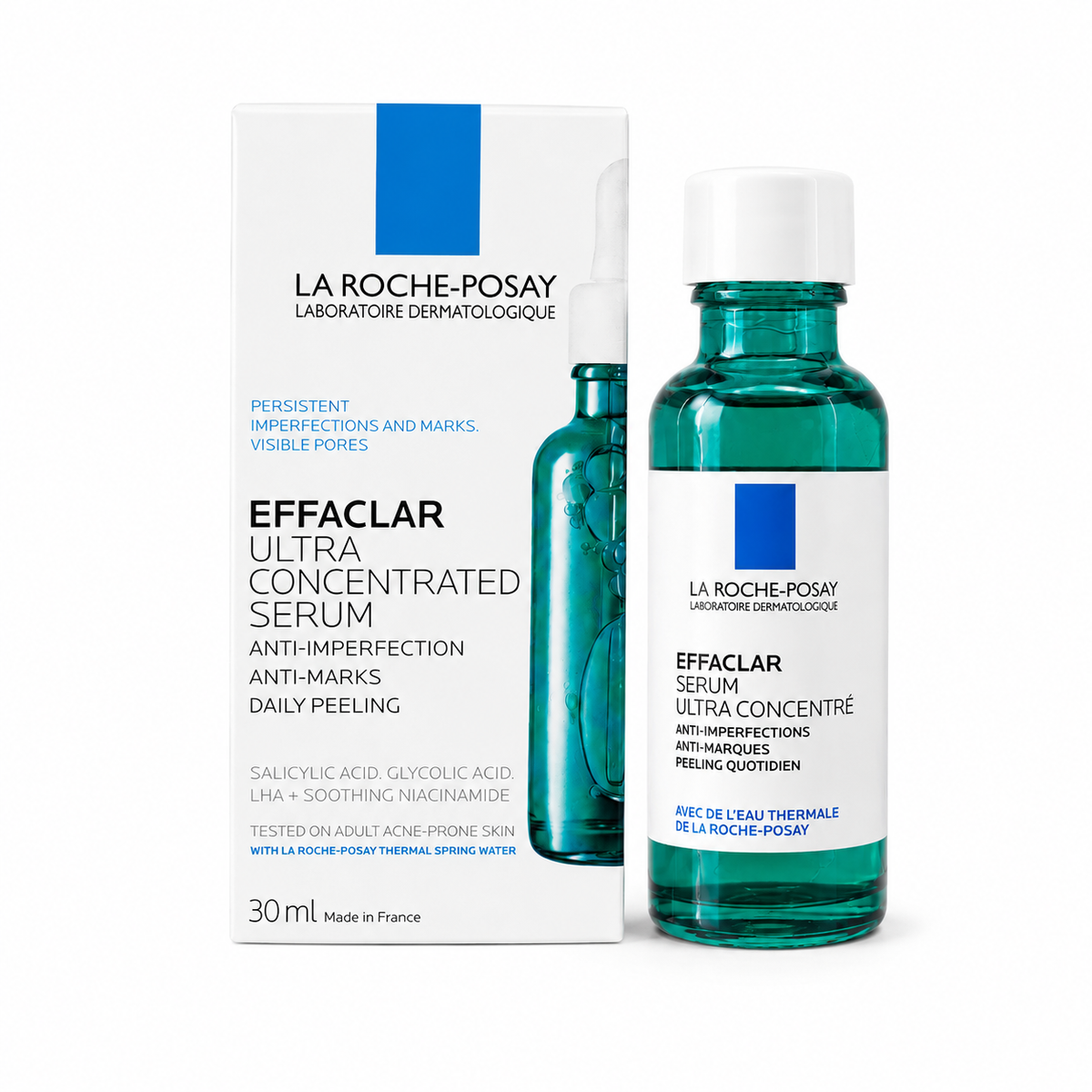La Roche-Posay Effaclar Ultra Concentrated Serum 30ml for acne-prone skin