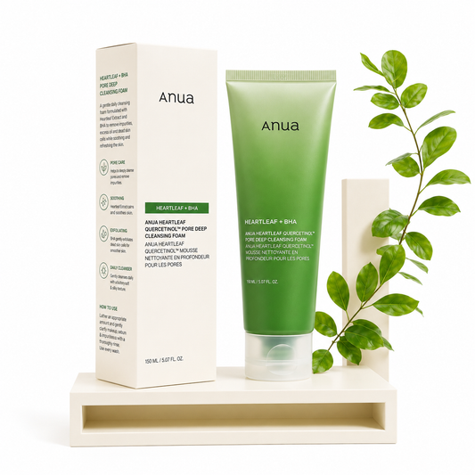 Anua Heartleaf Quercetinol Pore Deep Cleansing Foam 150ml
