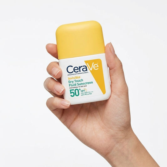 CeraVe Invisible Dry Touch Fluid Sunscreen SPF 50+
